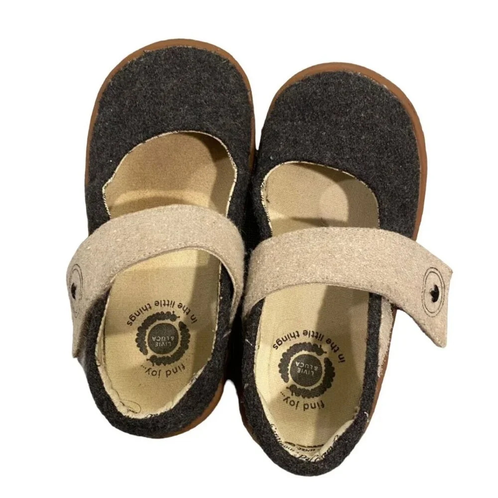 Livie & Luca Sz 9 Grey Carta II Mary Jane Shoes
